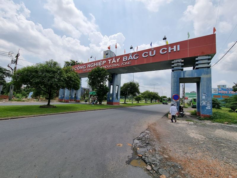 Cổng chào KCN Tây Bắc - Củ Chi